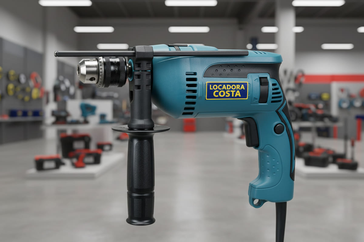 aluguel de furadeira profissional
