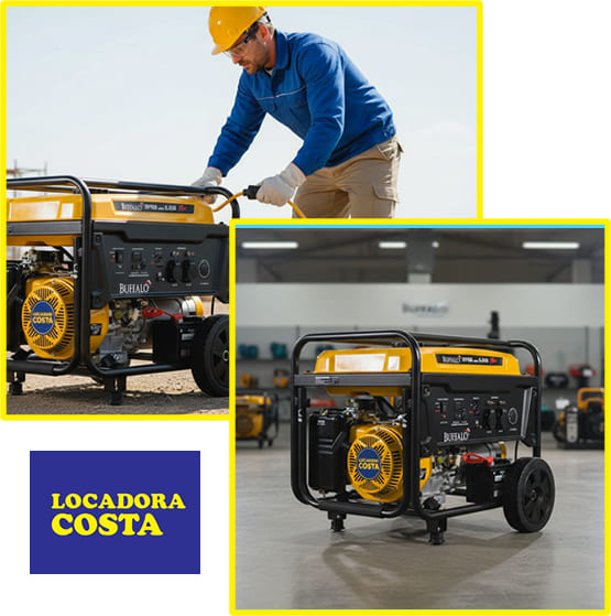 aluguel de gerador de energia para obras