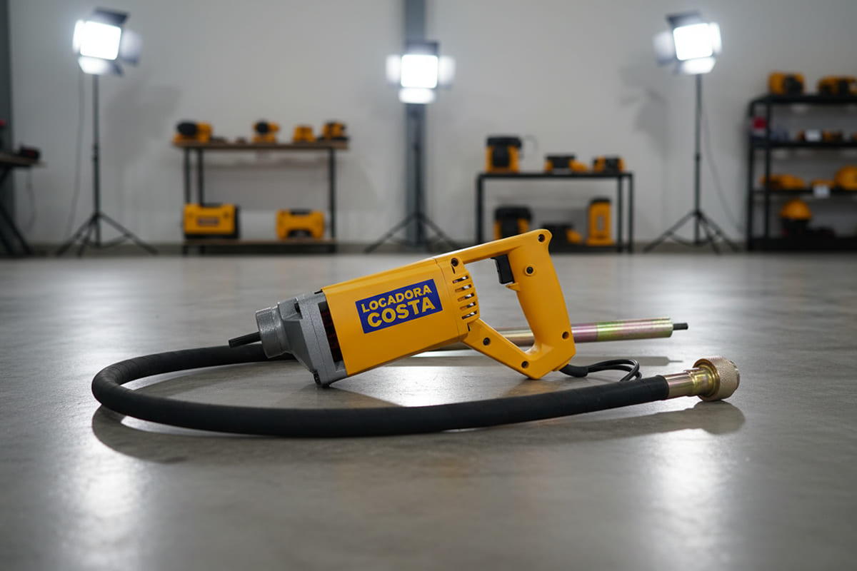 aluguel de vibrador de concreto