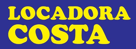logo locadora costa - aluguel de equipamentos para construção