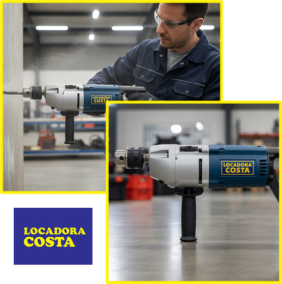 aluguel de martelete perfurador para obras