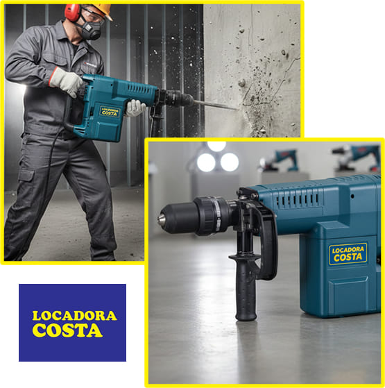 aluguel de martelete rompedor para obras